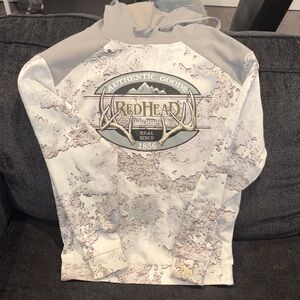 RedHead men Gray and Cream Hoodie